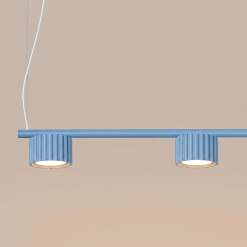 Sollux Lighting Kroonluchter AURA 4 azuur Gx53 - 122x10x208cm