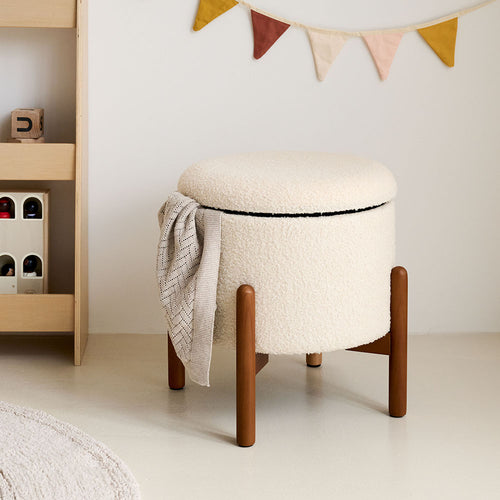 Petite Amélie Opbergpoef Cerise - Beige - vtwonen shop