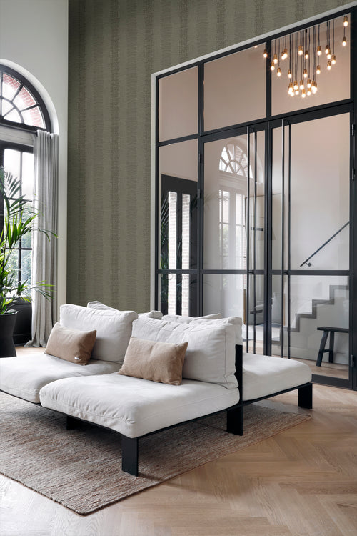 Origin Wallcoverings behang krokodillenhuid taupe - 0,53 x 10,05 m - 347774 - vtwonen shop