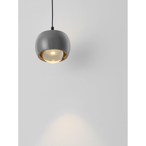 Nova Luce CONGA Slanke hanglamp voor plafond, grijs, LED, 13W, 922lm, 3000K