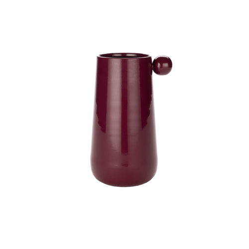 Dutchbone Dot Vaas M Rood