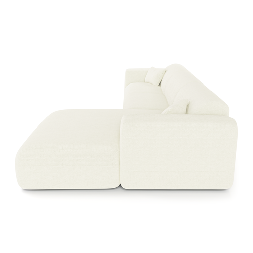 Sia Home - Rechte hoekbanken MYRA - Corduroy - Crème - 280cm - vtwonen shop