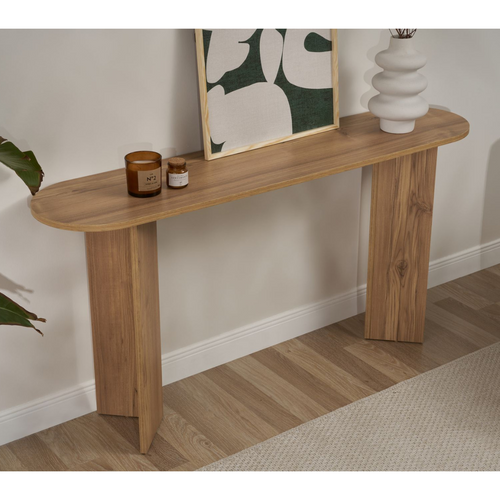 Calicosy - SIRA Design haltafel - Zwart hout - 35x150x75 cm