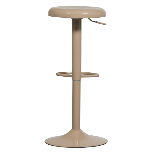 WOOOD barkruk Isaac - Metaal - Zand - 81x39x39 - vtwonen shop