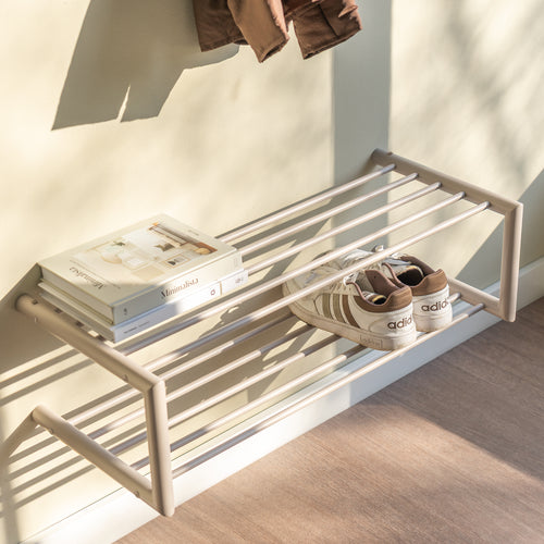 Spinder Design schoenenrek Soenz - Silky Taupe - 6 paar schoenen