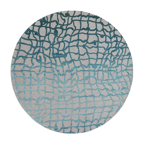 Louis De Poortere vloerkleed Blue Marine - blauw - 140x140cm - vtwonen shop