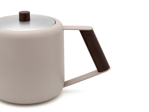 Bredemeijer - Theepot Duet Design Boston 1,1L zand - vtwonen shop