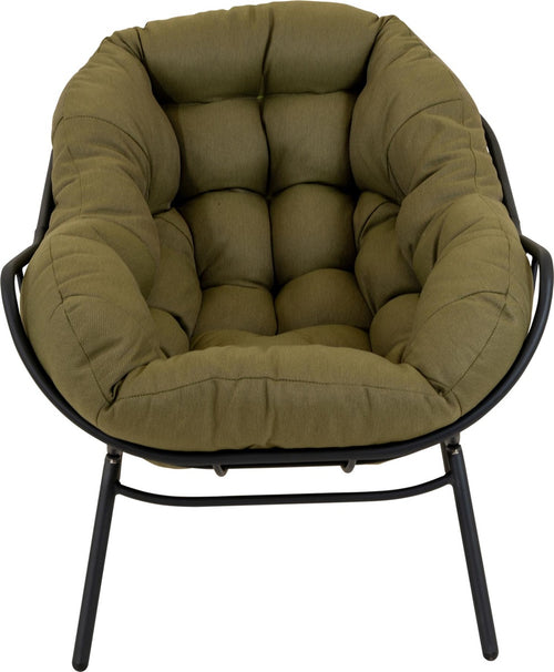 Lesli Living bistrostoel Cozy - groen - 97x101x93cm