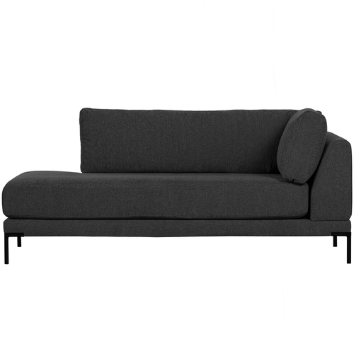 vtwonen lounge element links- Polyester - Donkergrijs - 89x100x200 - vtwonen shop