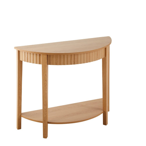 Calicosy - BOLOGNE Design haltafel - Licht hout - 40x100x76 cm