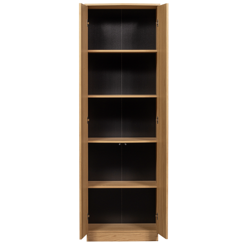 WOOOD hoge kast 67 cm Zuma - Eiken (fsc) - Transparant - 210x67x46 cm - vtwonen shop