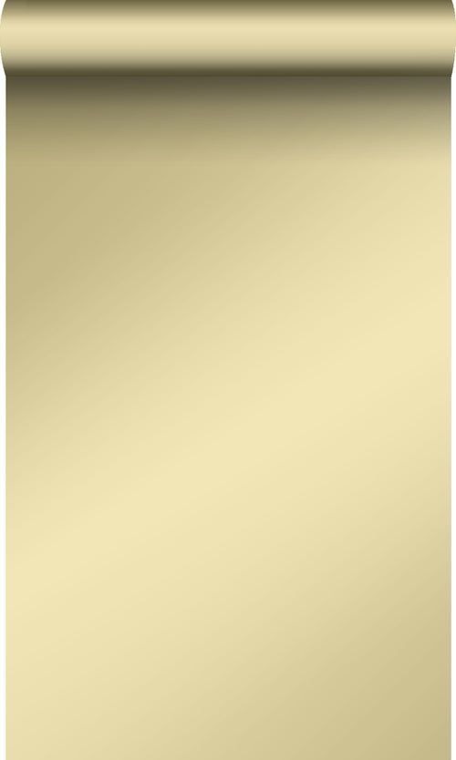 Origin Wallcoverings behang effen glanzend goud - 53 cm x 10,05 m - 346502 - vtwonen shop