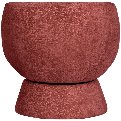 BePureHome draaibare fauteuil Shuffle - Polyester - Ruby - 72x73x71 - vtwonen shop