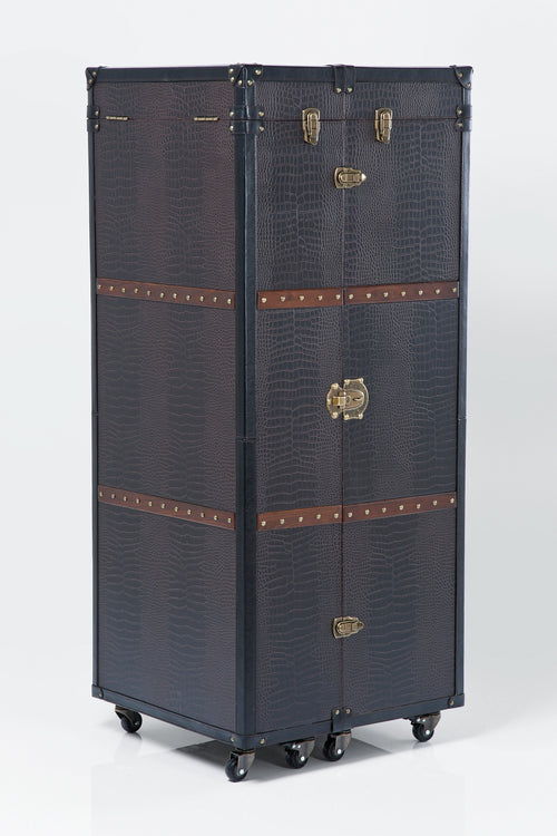 Kare Design Bar suitcase Globetrotter croco 153cm