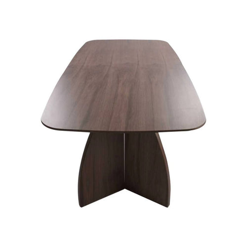 Giga Meubel Eettafel Savanah - Deens Ovaal Walnoot Fineer - 200x100x76cm