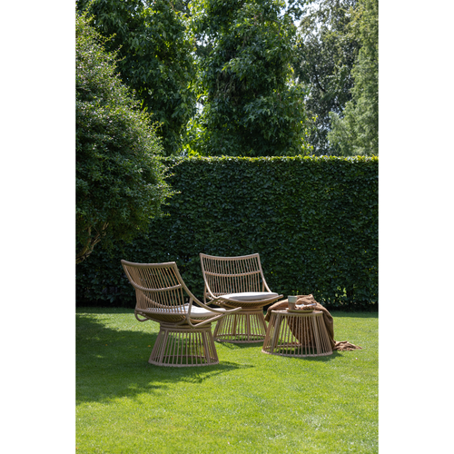 WOOOD fauteuil Alatna - Wicker - Naturel - 80x64x53 - vtwonen shop
