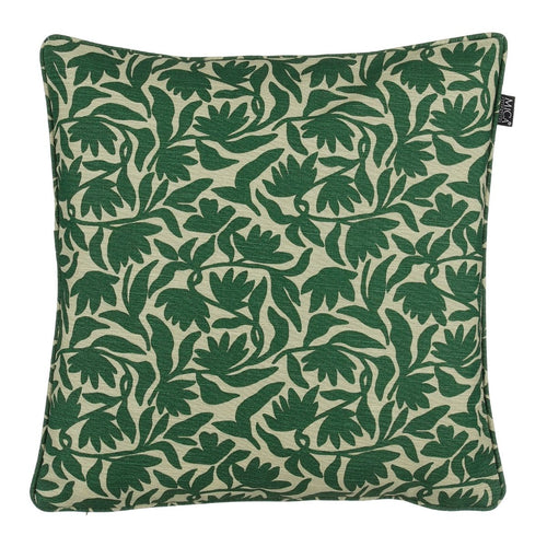Mica Decorations Kelly Tuinkussens 45 x 45 x 10 cm - 2 Buitenkussens met Bloemenprint - Afneembare Hoes met Ritssluiting - Gerecyclede Polyester