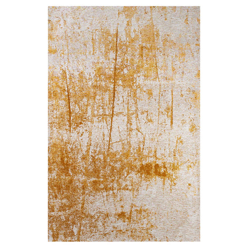 Lola&Moi vloerkleed Sun Flower - geel - 80x150cm