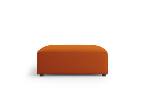Cosmopolitan Design Poef Arendal flueel, terracotta - 80x102x40cm