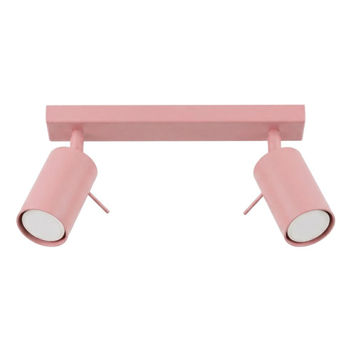 Sollux Lighting Plafondlamp RING 2 roze - 30x6x16cm
