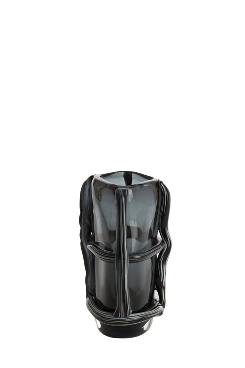 Light & Living vaas ASHORO - 19x14x22cm - grijs - vtwonen shop