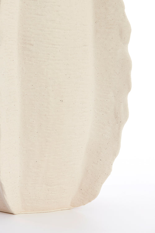 Light & Living vaas KELAPA - Ø31x53cm - wit - vtwonen shop