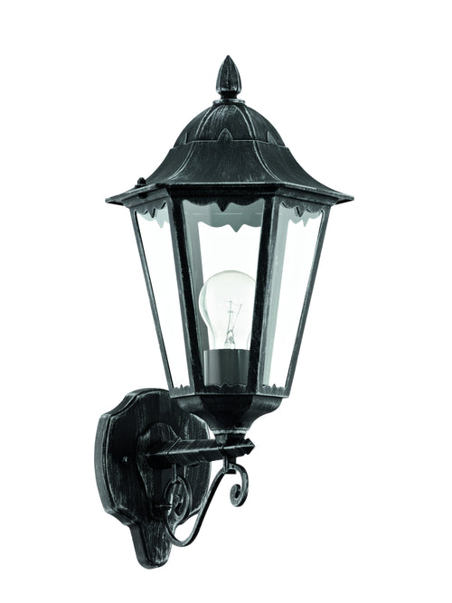 EGLO wandlamp buiten Navedo - e27 - 20 cm - zwart