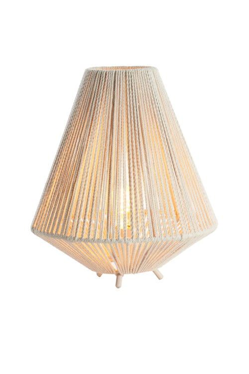 Light & Living tafellamp FELIDA - Ø35x40cm - wit - vtwonen shop