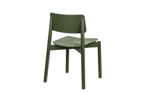 noo.ma WEM Gestoffeerde stoel - Forest Green - vtwonen shop