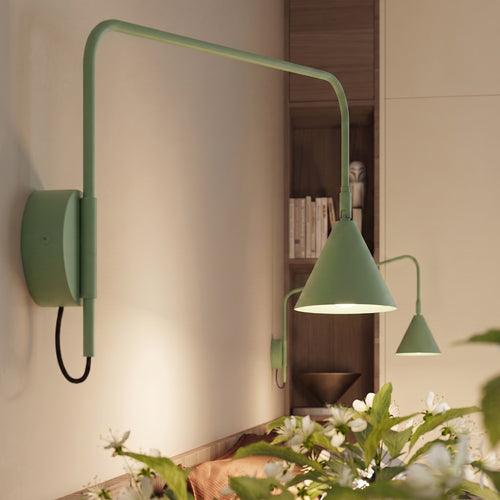 Sollux Lighting Wandlamp NOX 1 salie met schakelaar - 14x61x30cm