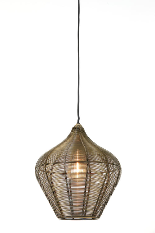 Light & Living hanglamp ALVARO - Ø27x29.5cm - brons - vtwonen shop