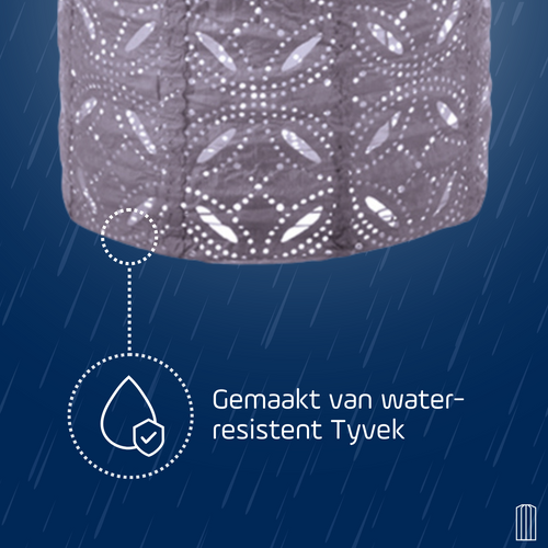 Lumiz solar lampion - boedapest set - 3 stuks - vtwonen shop