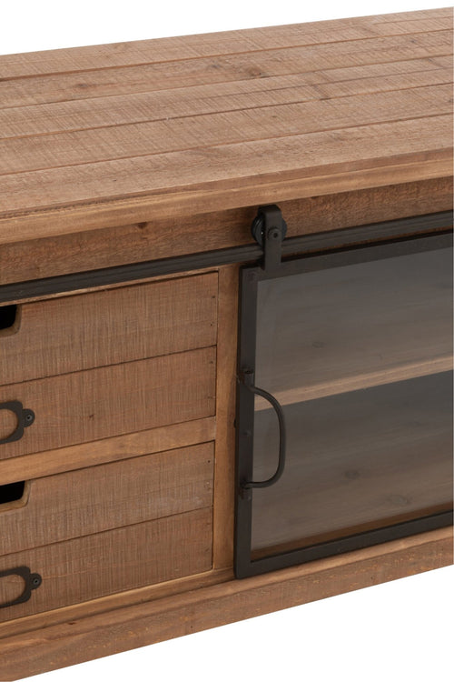 J-Line tv kast Sia - hout - naturel