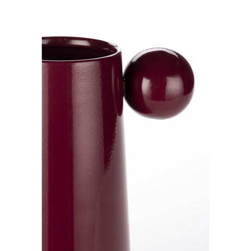 Dutchbone Dot Vaas M Rood