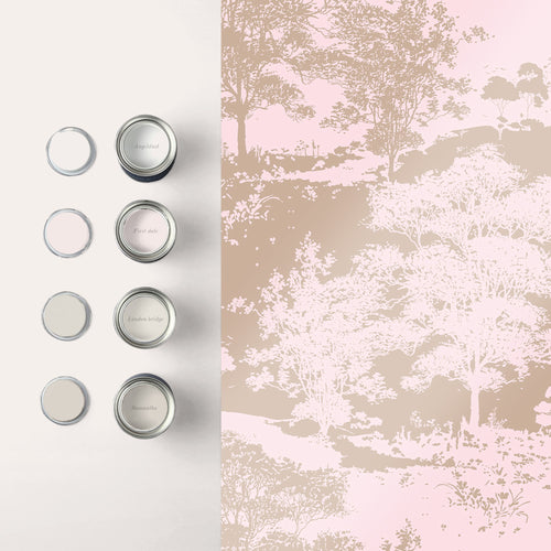 Graham & Brown Vliesbehang - Meadow Rose Gold - 10mx52cm - vtwonen shop