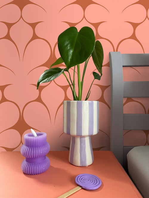 ESTAhome behang retro ornamenten terracotta - 50 x 900 cm - 131561 - vtwonen shop