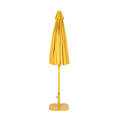 Zuiver Sunshine Parasol Set inclusief Parasolhoes en Parasolvoet Geel