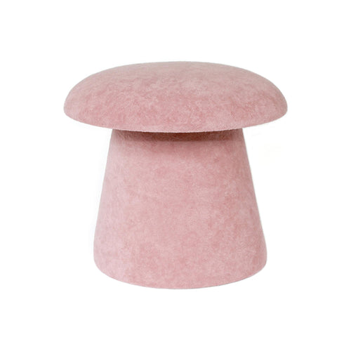 Leitmotiv poef Mushroom - roze - Ø39.5cm - vtwonen shop