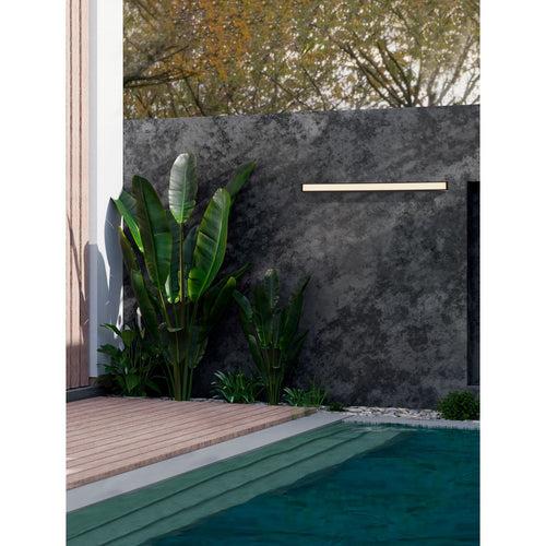 Nova Luce NOVA Buitenwandlamp, donker antraciet, LED 36W 1579lm IP65 3000K