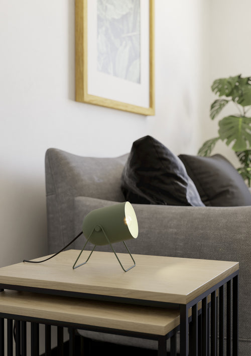 EGLO tafellamp Tilston - 14.5 cm - groen - vtwonen shop