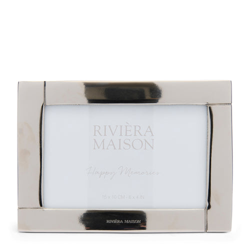 Rivièra Maison Carezza Photo Frame 15x10 - Aluminium, Glas, MDF - Zilver - vtwonen shop