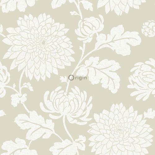 Origin Wallcoverings behang bloemen beige - 53 cm x 10,05 m - 326147 - vtwonen shop