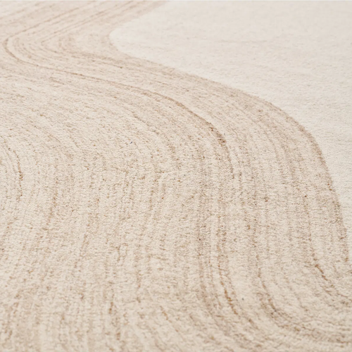 Artichok Caren Laagpolig vloerkleed - 230 x 200 cm - Beige