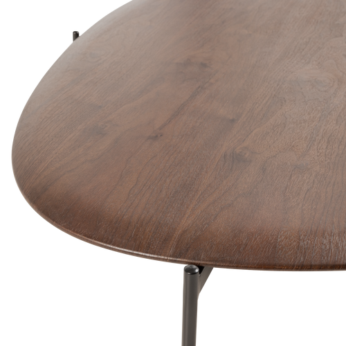 WOOOD salontafel Kota - MDF/Fineer - Bruin - 26x121x97