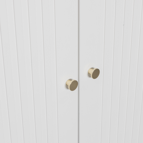 WOOOD opbergkast Sipke - Grenen - Wit - 210x110x55 - vtwonen shop