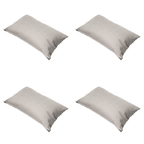 Madison sierkussen Best deal - beige - 40x60x10cm - set van 4