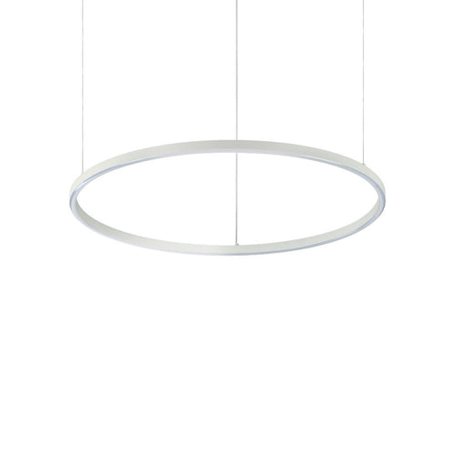 Ideal Lux ORACLE - Geïntegreerde LED Circle Plafond Hanglamp 1 Licht Wit 3000K