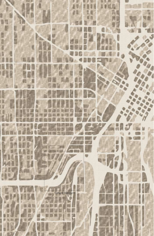 Vloerkleed MOMO Rugs Opus Loop 3D Grey beige 300x400 cm