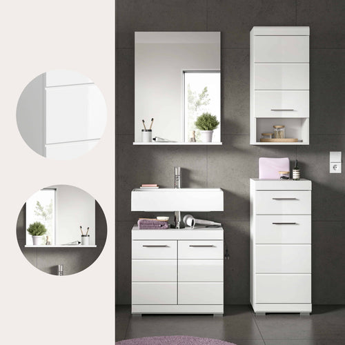 Furnilux Badkamercombinatie Scout 4-Delig - 112x191x34cm - vtwonen shop