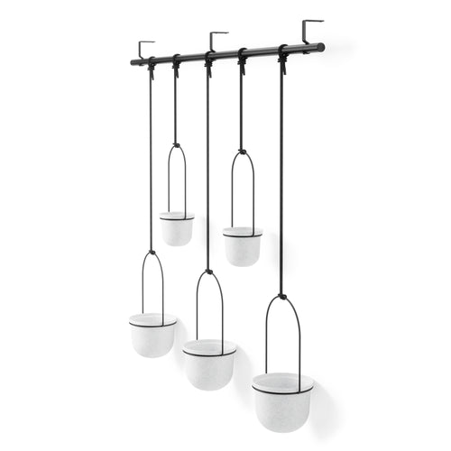Umbra Triflora hangende bloempotten, set van 5 - vtwonen shop